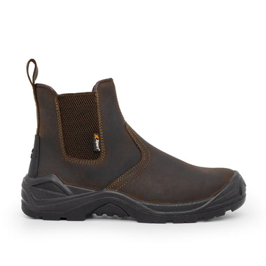 Xpert Defiant S3 Safety Dealer Boot - Brown - GLS Clothing