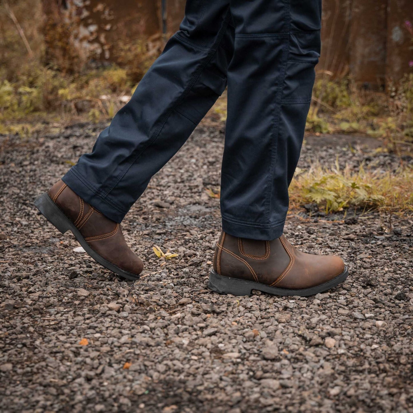 Xpert Heritage Chelsea Non - Safety Boot - Brown - GLS Clothing