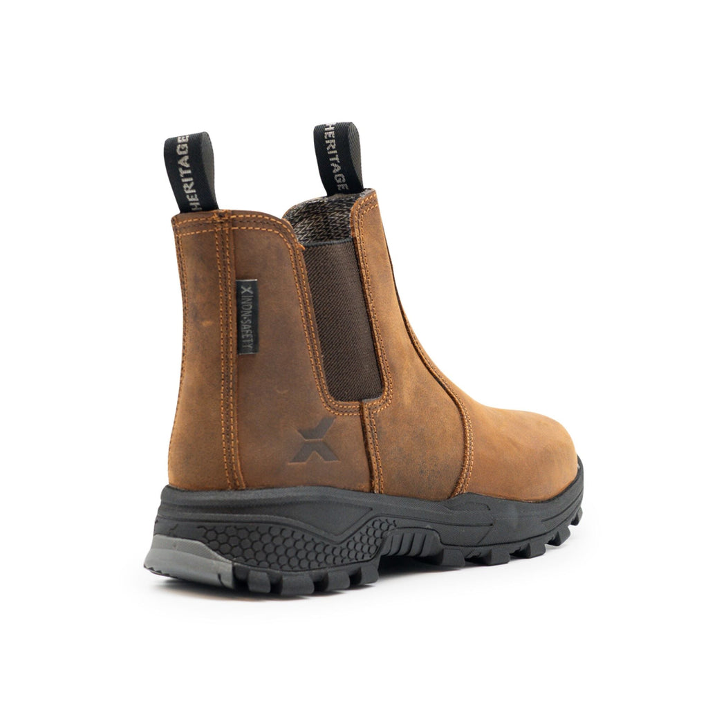 Xpert Heritage Dealer S3L Safety Boot - Brown - GLS Clothing