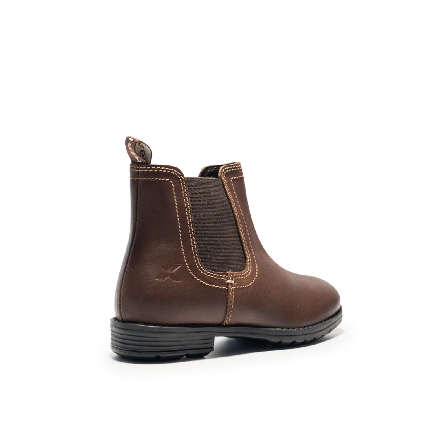 Xpert Heritage Farrier Junior Chelsea Boot - Rustic Brown - GLS Clothing