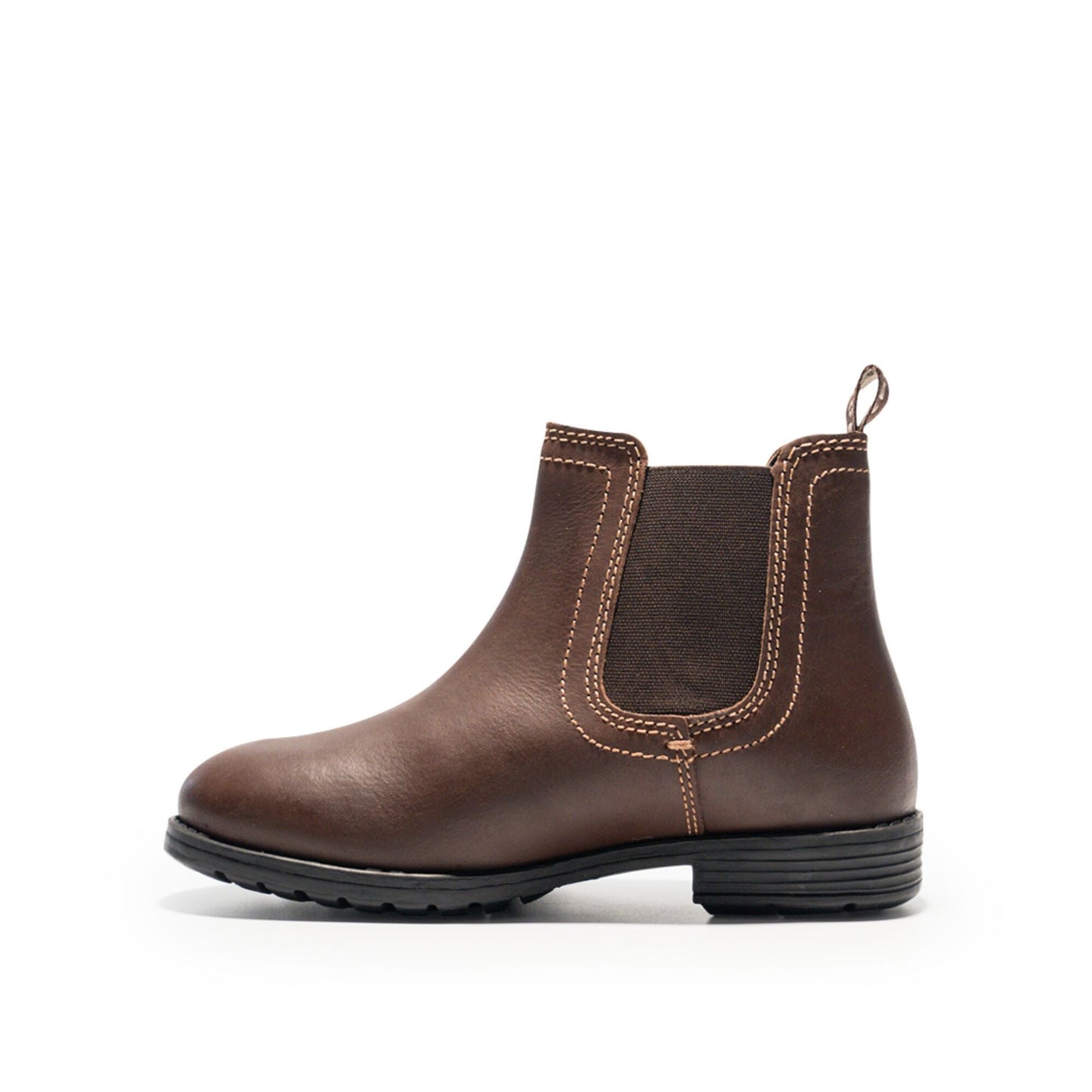 Xpert Heritage Farrier Junior Chelsea Boot - Rustic Brown - GLS Clothing