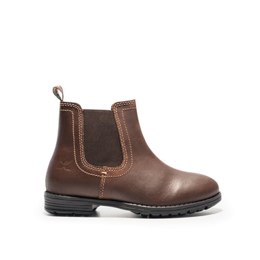Xpert Heritage Farrier Junior Chelsea Boot - Rustic Brown - GLS Clothing