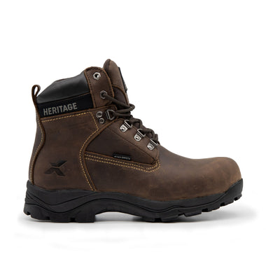 Xpert Heritage Legend S3 Safety Boot - Brown - GLS Clothing