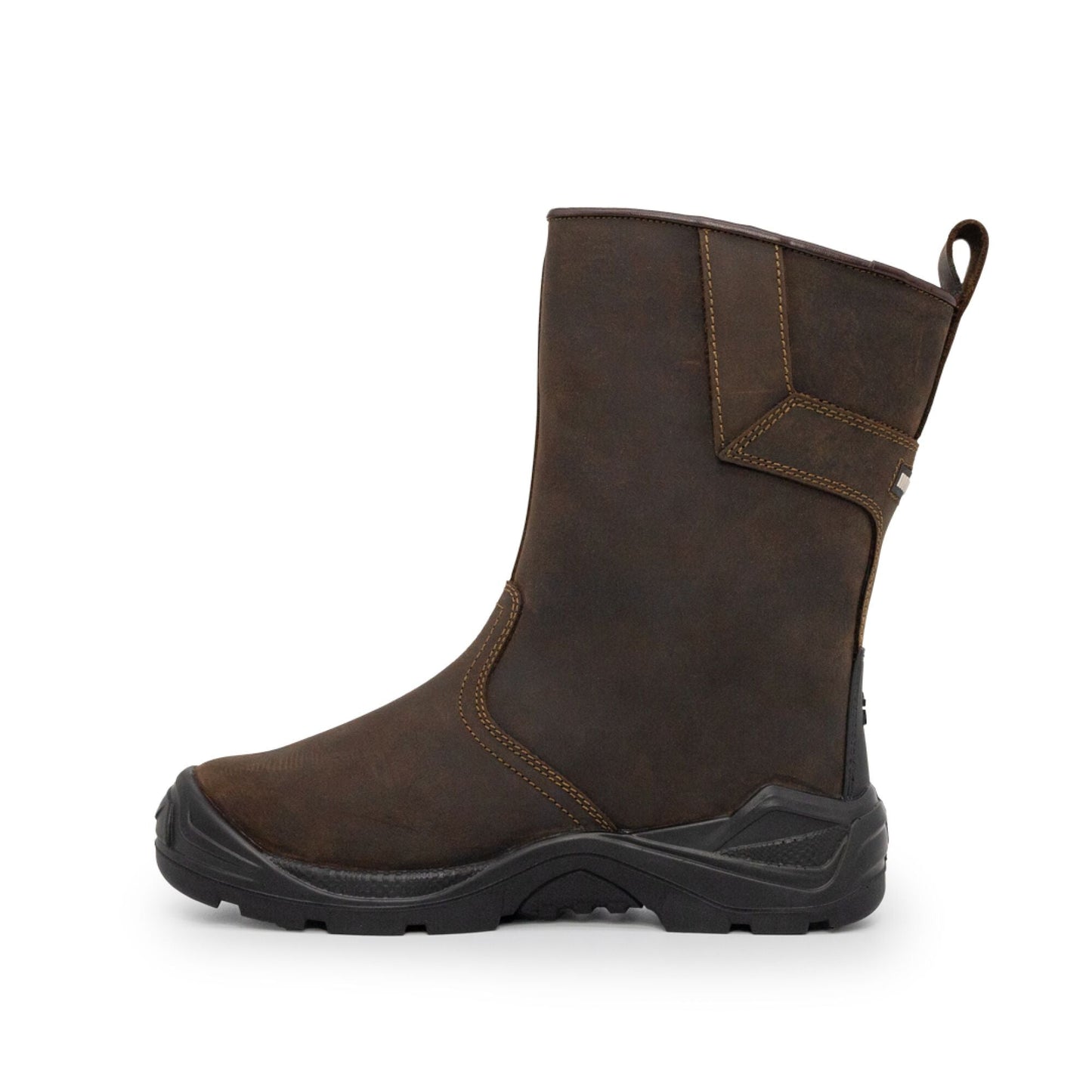 Xpert Invincible S3 Safety Waterproof Rigger Boot - Brown - GLS Clothing