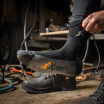 Xpert Pro Active Work Sock 3 Pack - Black - GLS Clothing