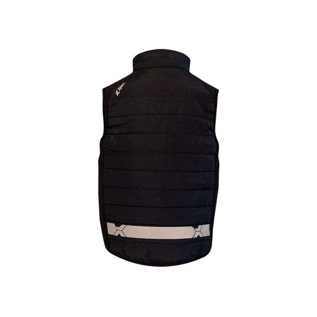 Xpert Pro Junior Rip - Stop Panelled Bodywarmer - Black - GLS Clothing