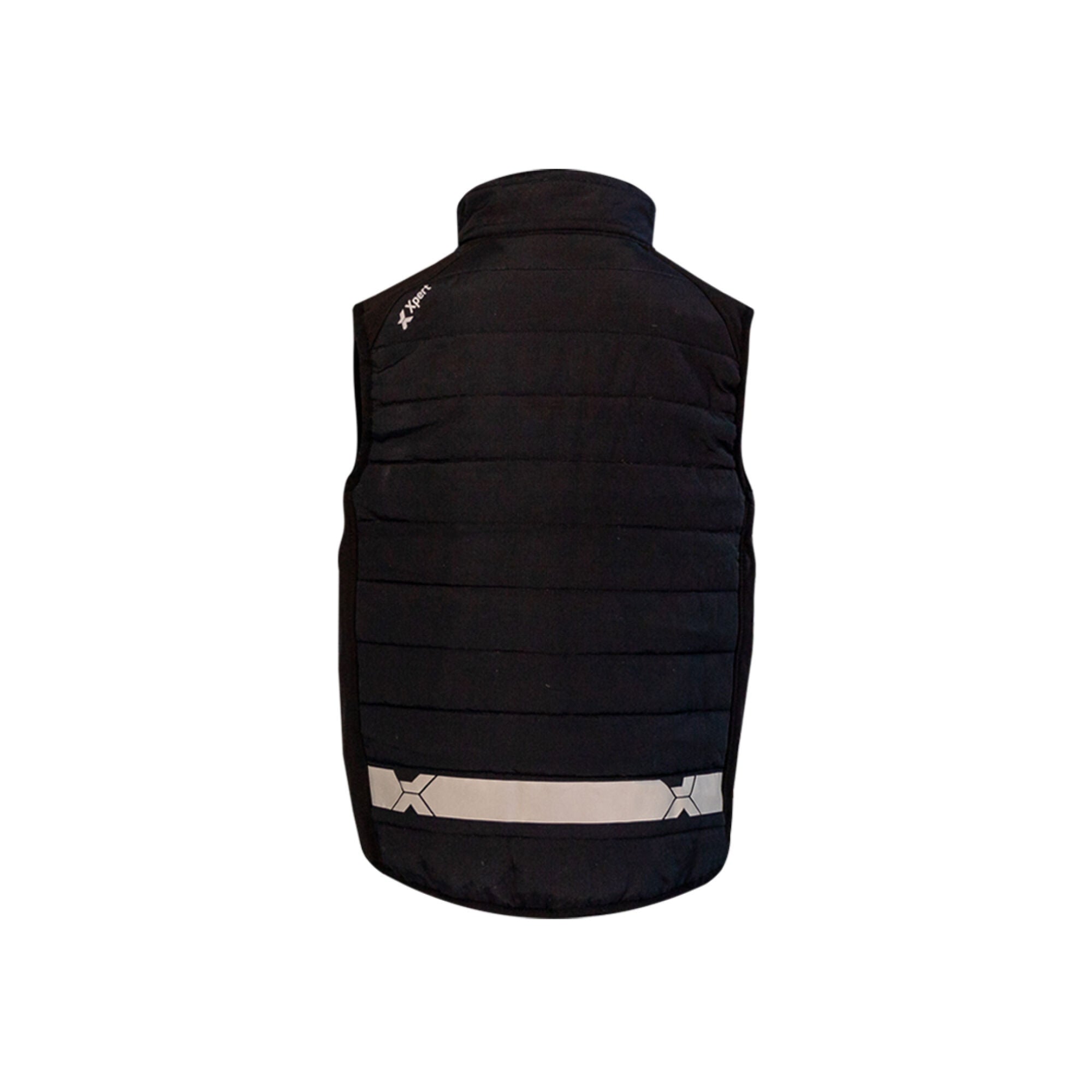 Xpert Pro Junior Rip - Stop Panelled Bodywarmer - Black - GLS Clothing