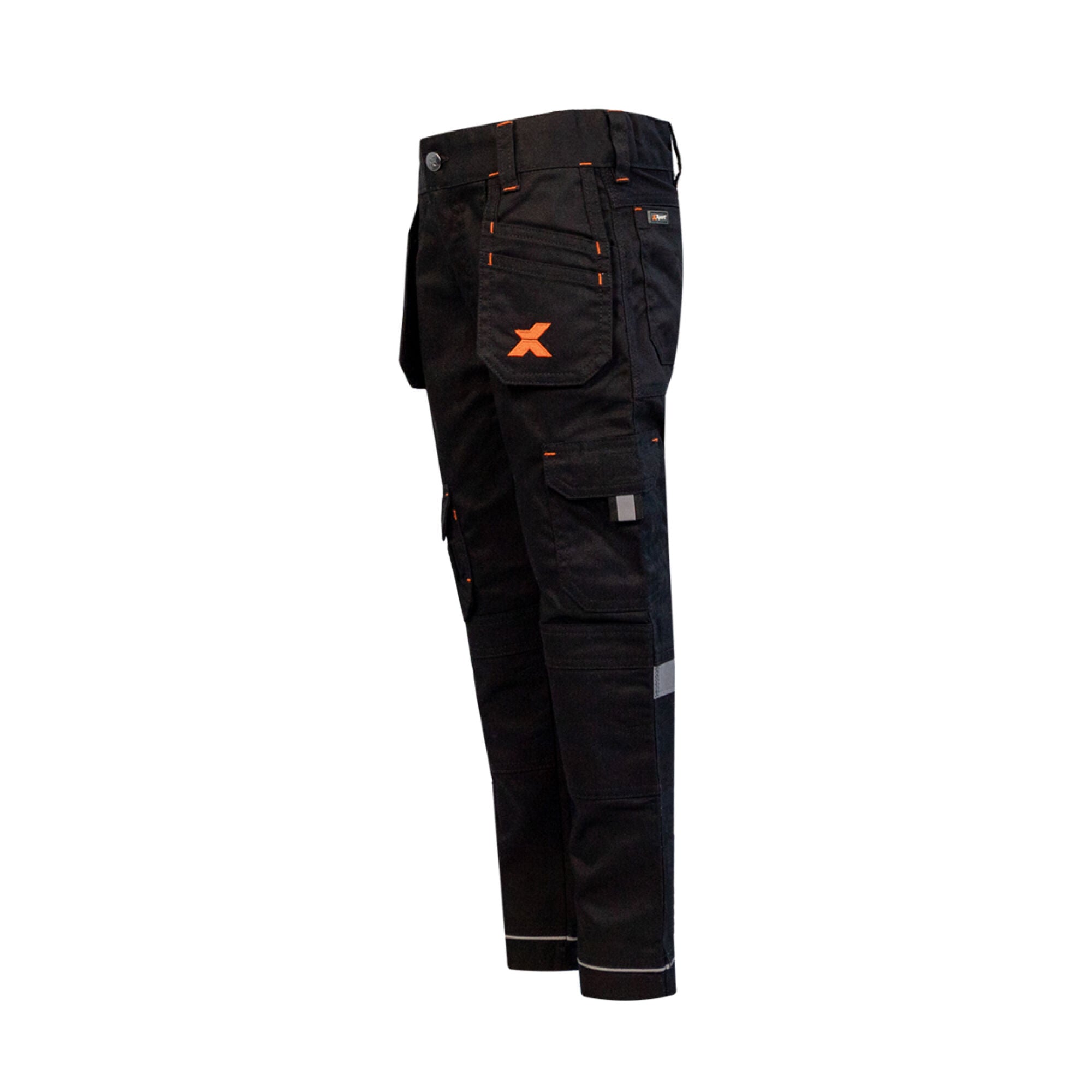 Xpert Pro Junior Stretch Work Trouser - Black - GLS Clothing