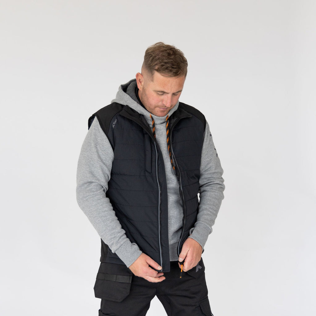 Xpert Pro Rip - Stop Panneled Bodywarmer - Black - GLS Clothing