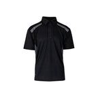Xpert Pro Stretch Polo Shirt - Black/Grey - GLS Clothing