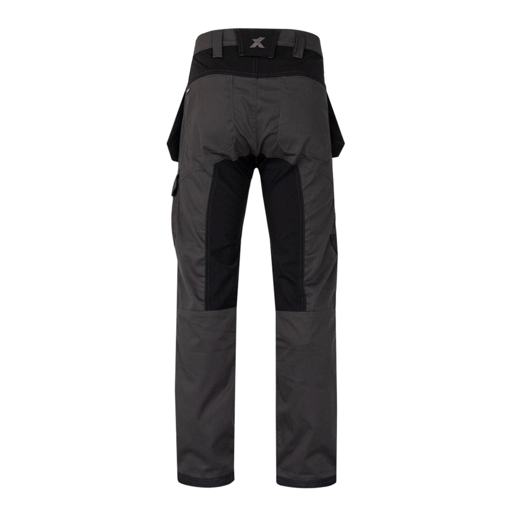 Xpert Pro Stretch+ Work Trousers - Grey/Black - GLS Clothing