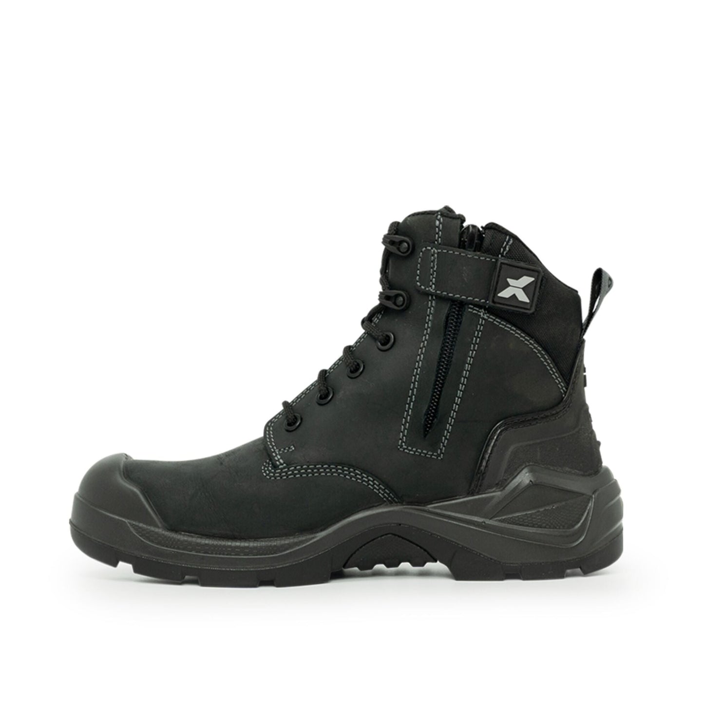 Xpert Pro Zipster S3L Safety Zip - Side Boot - Black - GLS Clothing