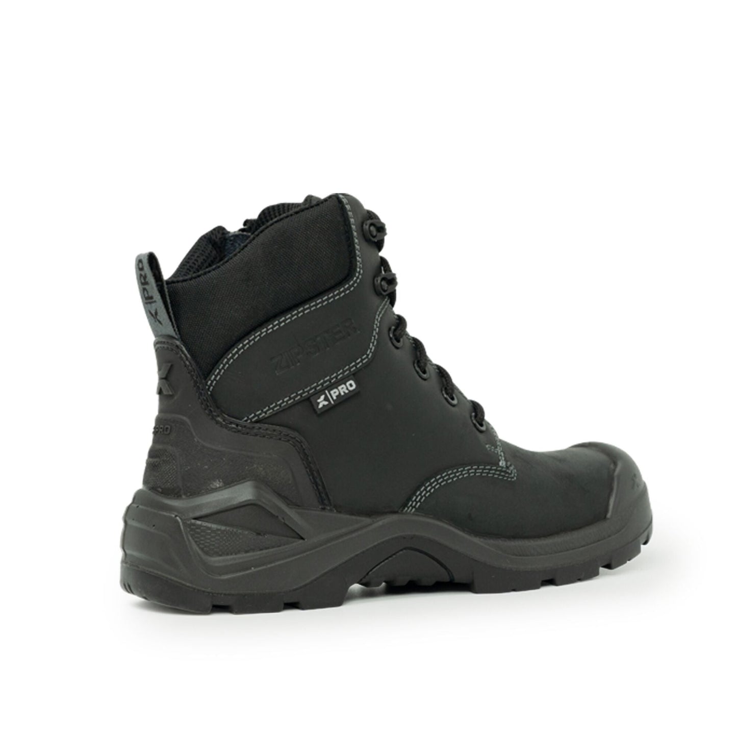 Xpert Pro Zipster S3L Safety Zip - Side Boot - Black - GLS Clothing