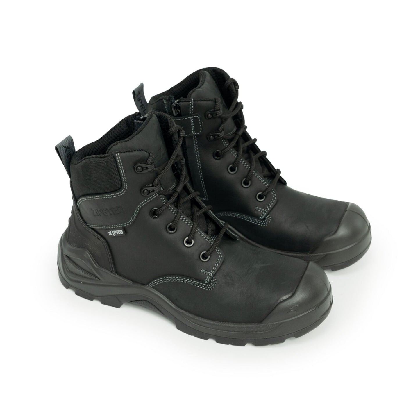Xpert Pro Zipster S3L Safety Zip - Side Boot - Black - GLS Clothing