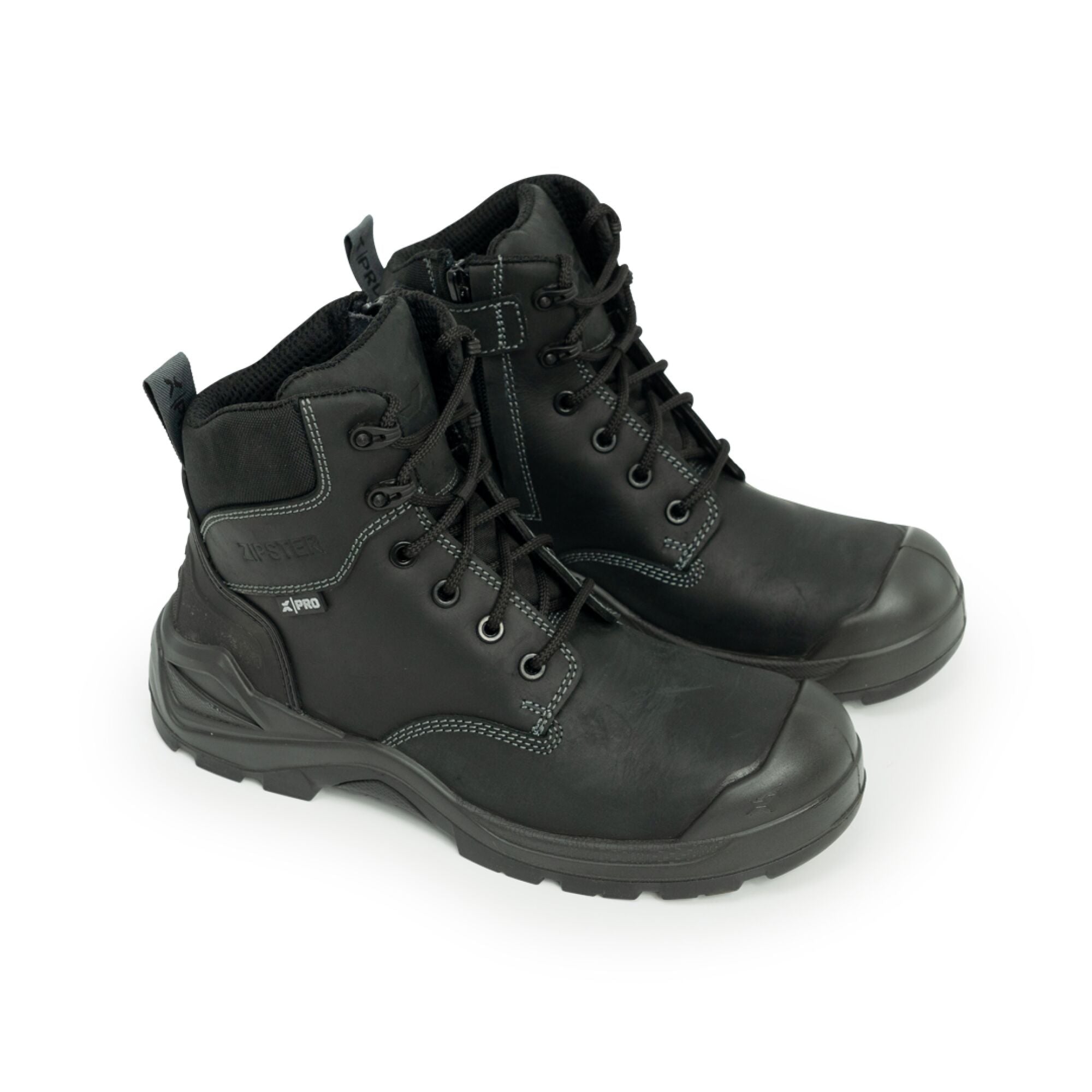 Xpert Pro Zipster S3L Safety Zip - Side Boot - Black - GLS Clothing