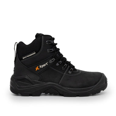 Xpert Typhoon S3 Safety Laced Boot - Black - GLS Clothing