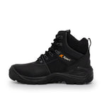 Xpert Typhoon S3 Safety Laced Boot - Black - GLS Clothing