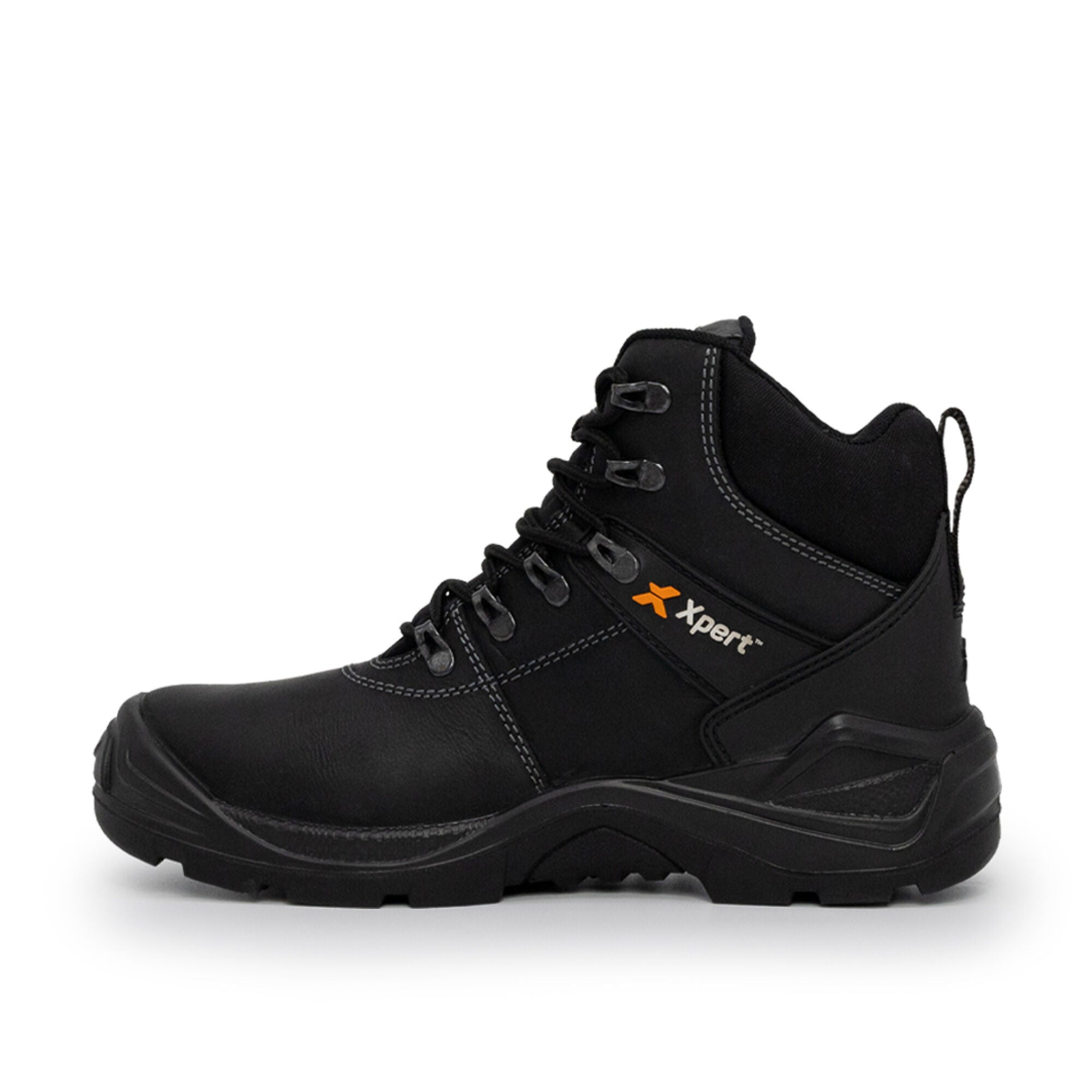 Xpert Typhoon S3 Safety Laced Boot - Black - GLS Clothing