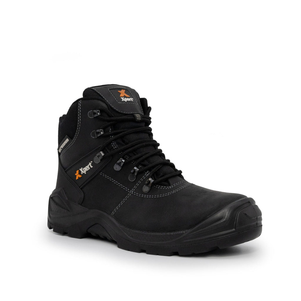 Xpert Typhoon S3 Safety Laced Boot - Black - GLS Clothing