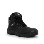 Xpert Typhoon S3 Safety Laced Boot - Black - GLS Clothing