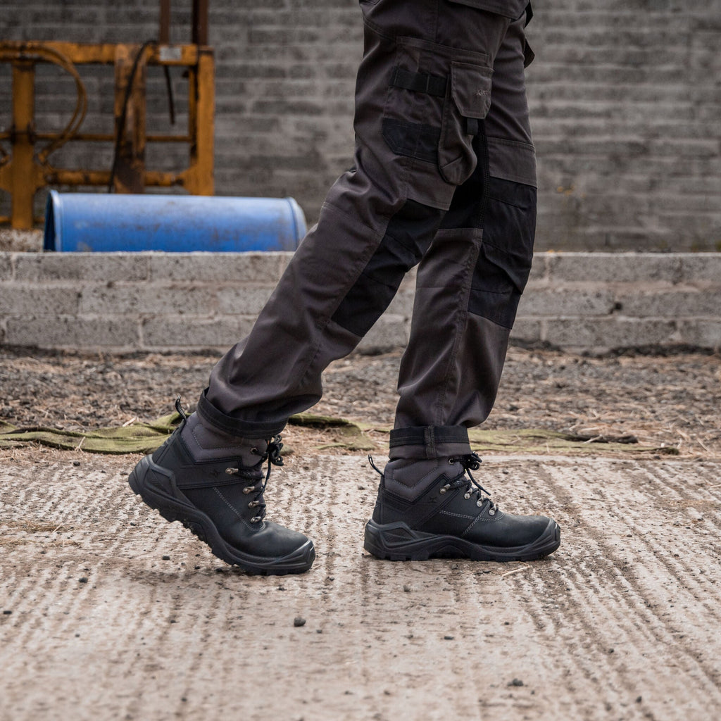 Xpert Warrior S3 Safety Laced Boot - Black - GLS Clothing