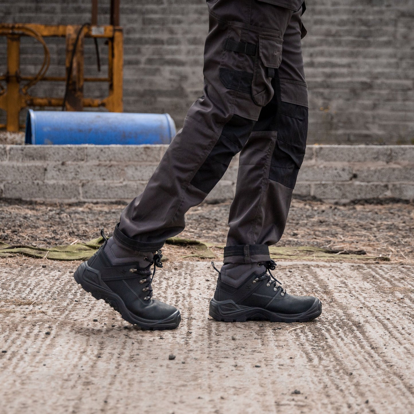 Xpert Warrior S3 Safety Laced Boot - Black - GLS Clothing