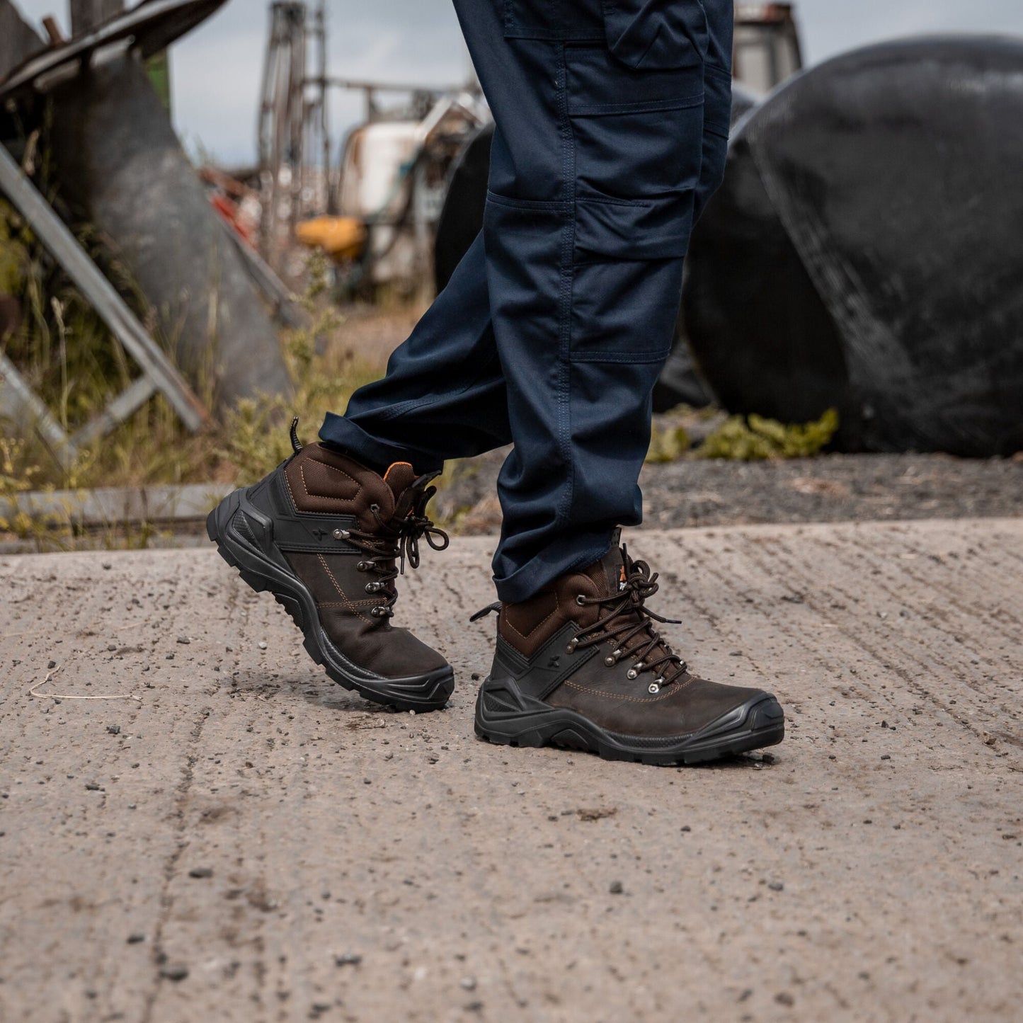 Xpert Warrior S3 Safety Laced Boot - Brown - GLS Clothing