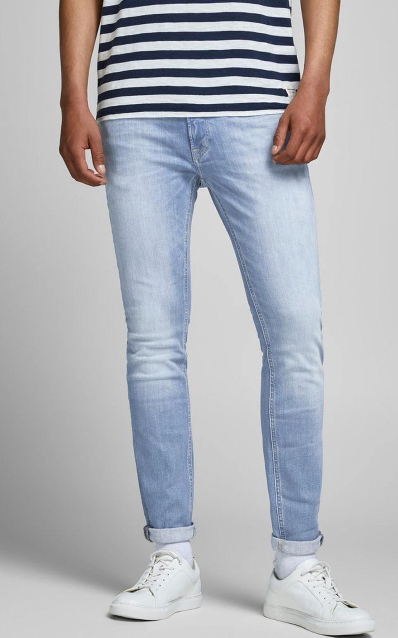 Jack Jones Skinny Fit Jean Liam Light Blue – GLS Clothing