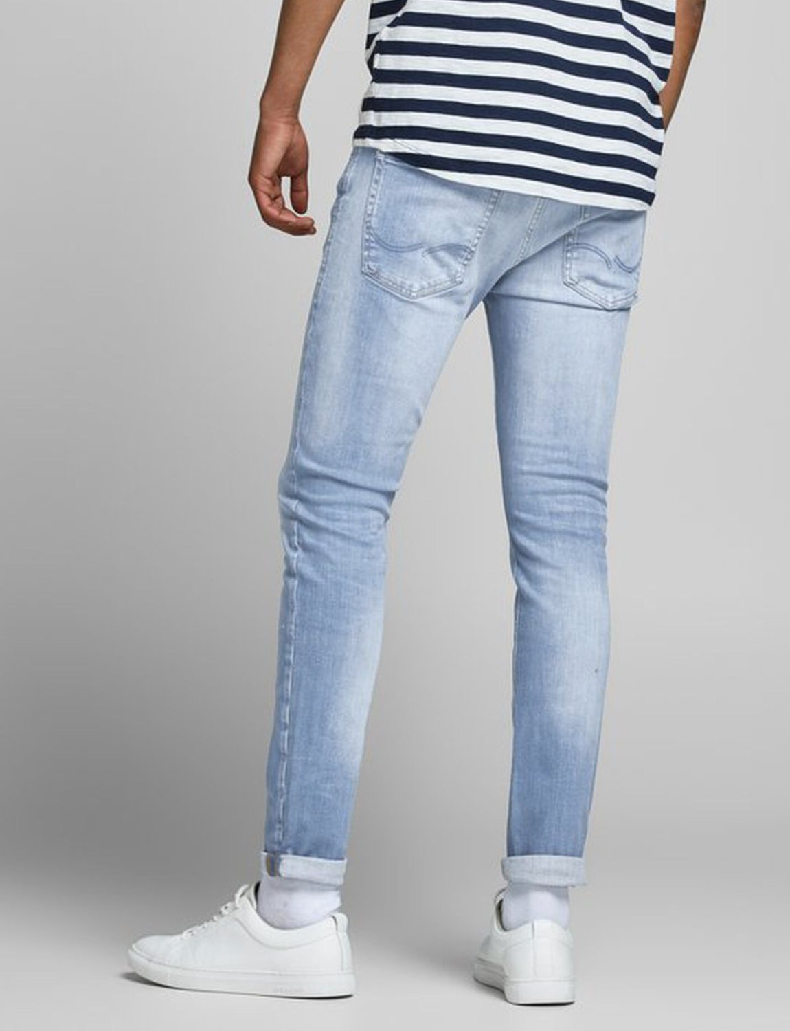 Jack & Jones Skinny Fit Jean - Liam - Light Blue - GLS Clothing