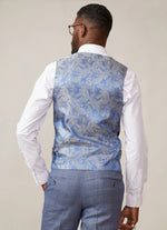 Kelvin Waistcoat - Navy - Single Breasted - GLS Clothing