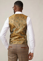 Kelvin Waistcoat - Oak - Single Breasted - GLS Clothing