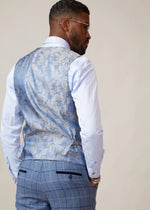 Kelvin Waistcoat - Stone - Double Breasted - GLS Clothing
