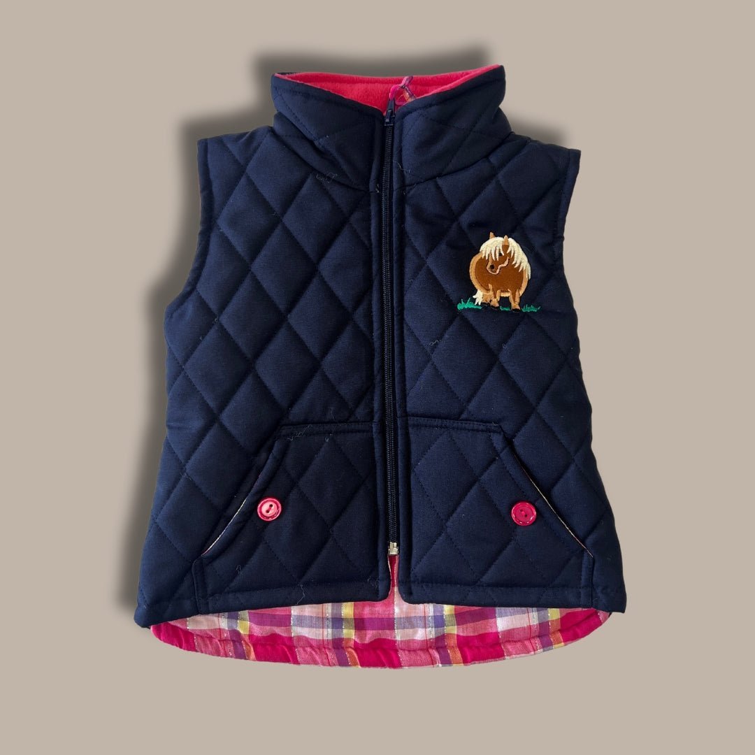 Kids embroidered Gilet - GLS Clothing