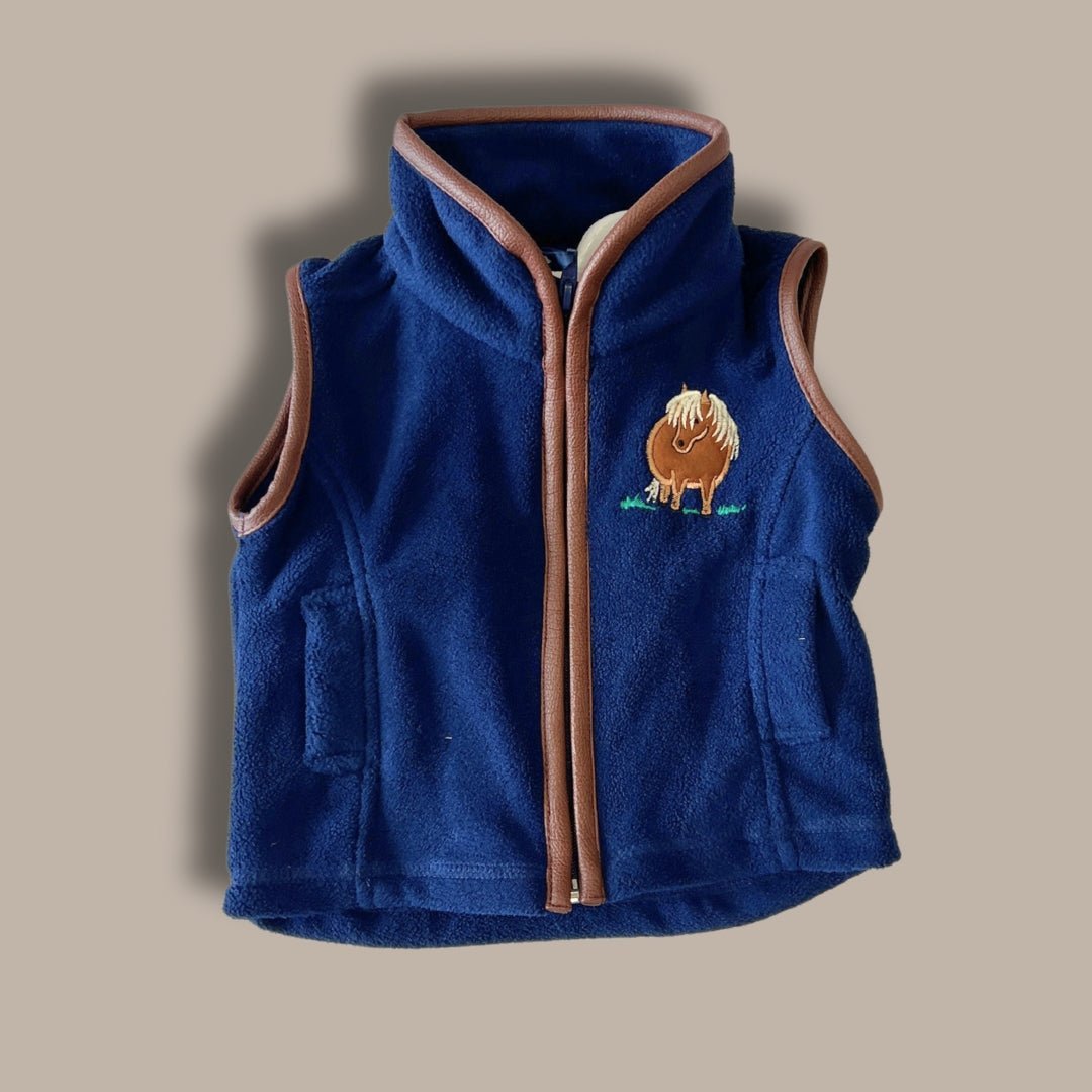 Kids embroidered Gilet - GLS Clothing