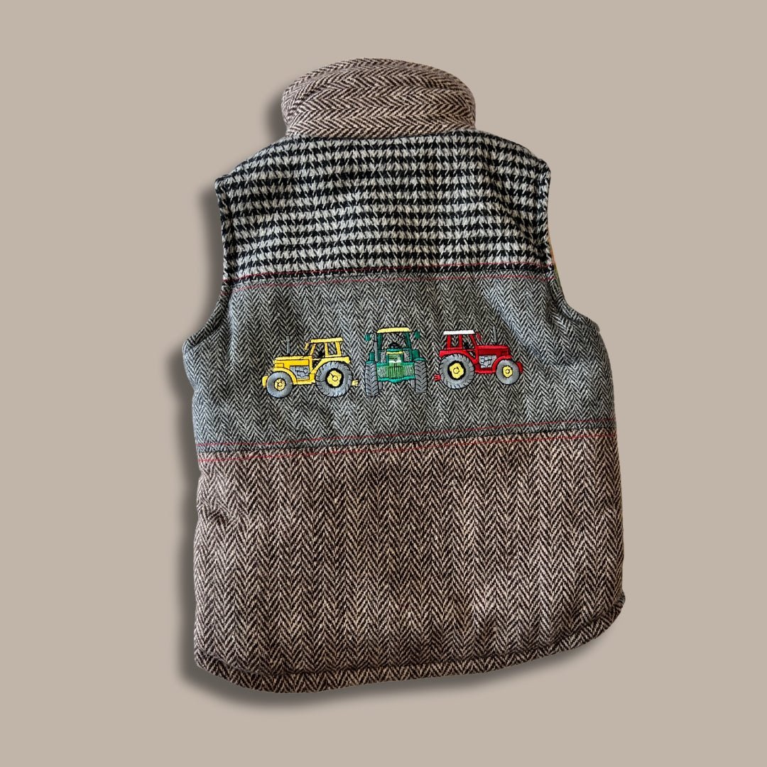 Kids embroidered Gilet - GLS Clothing