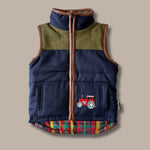 Kids embroidered Gilet - GLS Clothing