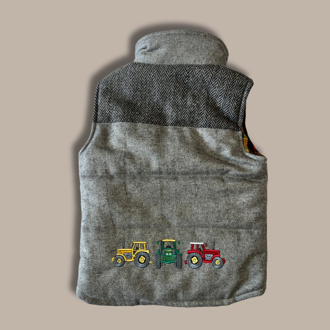 Kids embroidered Gilet - GLS Clothing