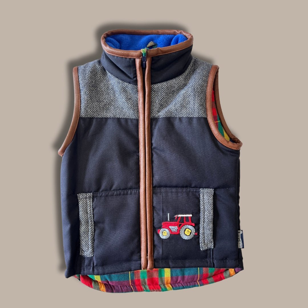 Kids embroidered Gilet - GLS Clothing