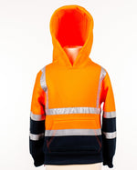 Kids hi - viz - Hoody - orange - GLS Clothing