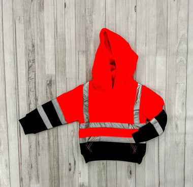 Kids hi - viz - Hoody - orange - GLS Clothing