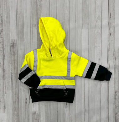 Kids hi - viz - Hoody - Yellow - GLS Clothing
