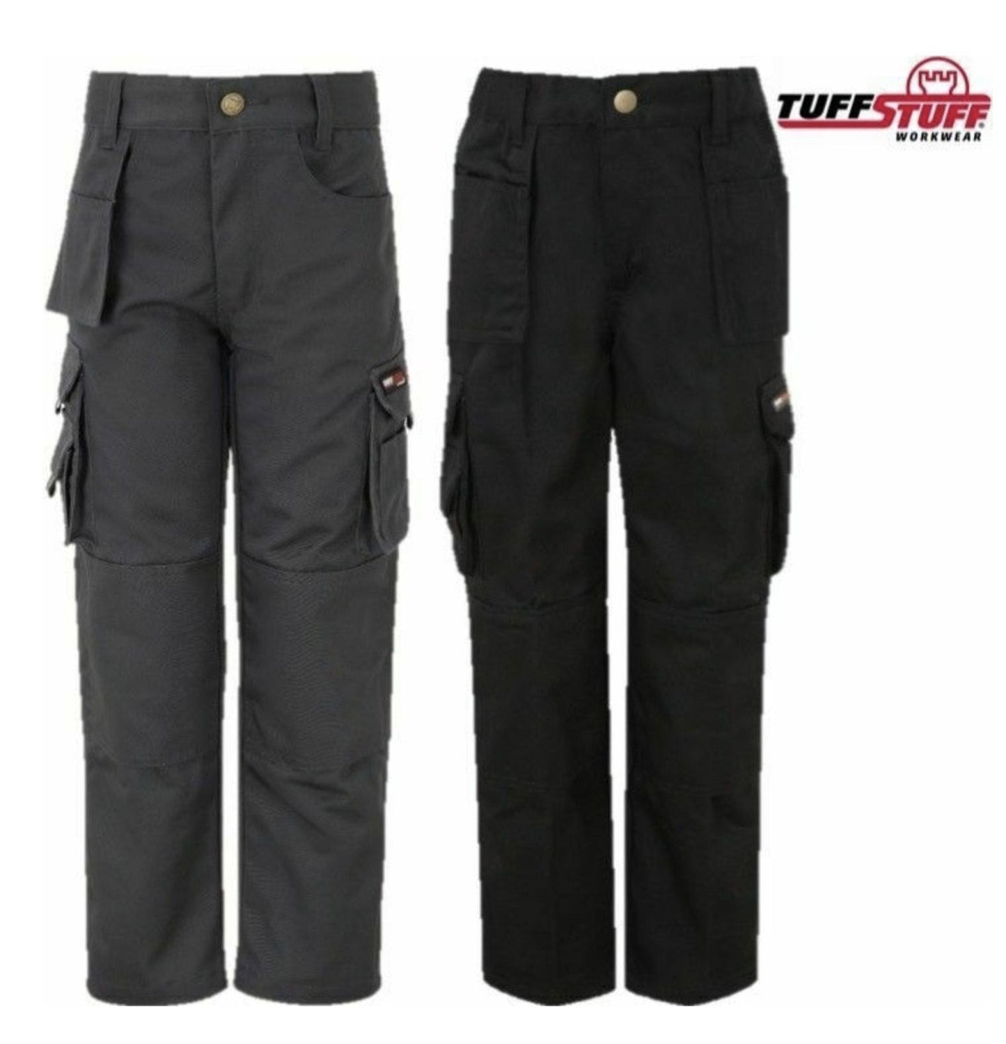 Kid's Work Trouser - Black or Grey - GLS Clothing