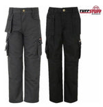 Kid's Work Trouser - Black or Grey - GLS Clothing