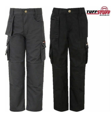 Kid's Work Trouser - Black or Grey - GLS Clothing