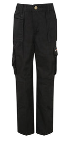 Kid's Work Trouser - Black or Grey - GLS Clothing