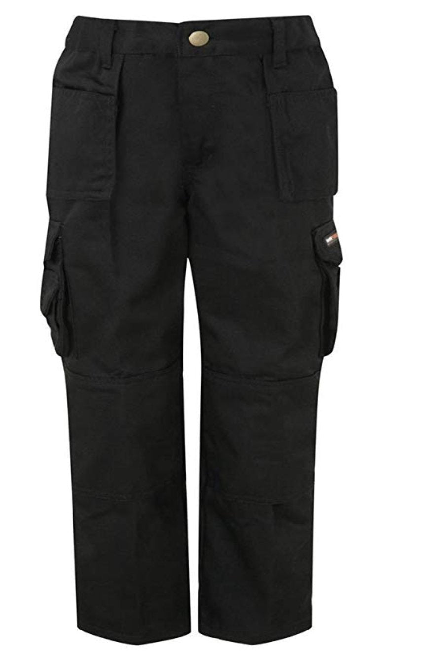 Kid's Work Trouser - Black or Grey - GLS Clothing