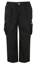 Kid's Work Trouser - Black or Grey - GLS Clothing