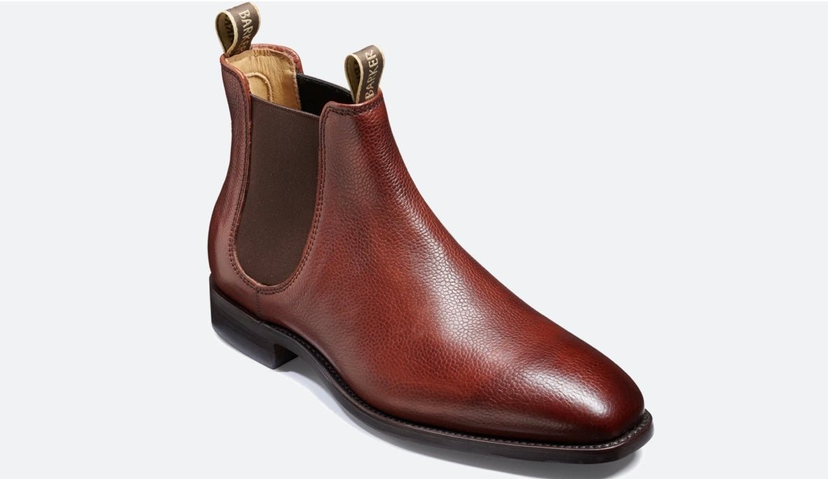 Men's Barker Handmade - Mansfield - Cherry Grain (10mm Dainite Sole) - GLS Clothing