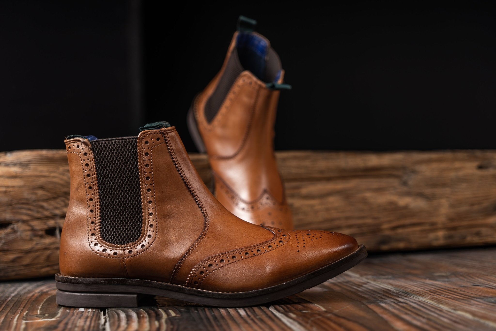 Brogue slip hot sale on boots