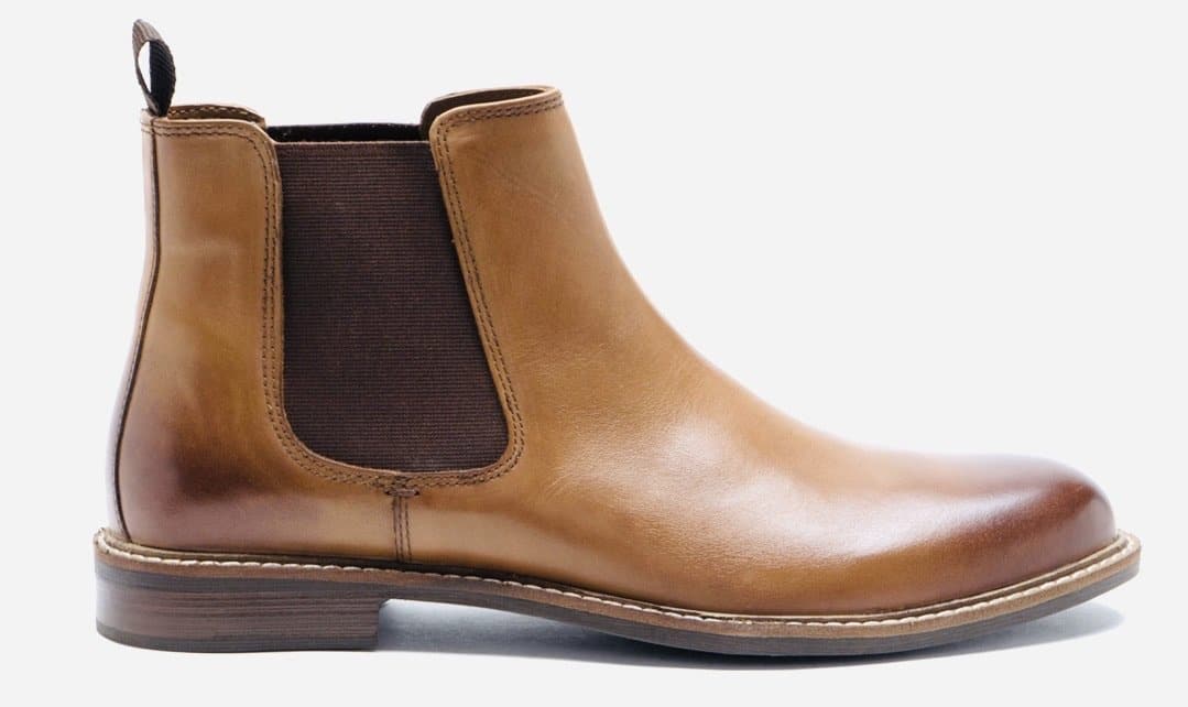 Mens chelsea boot discount tan